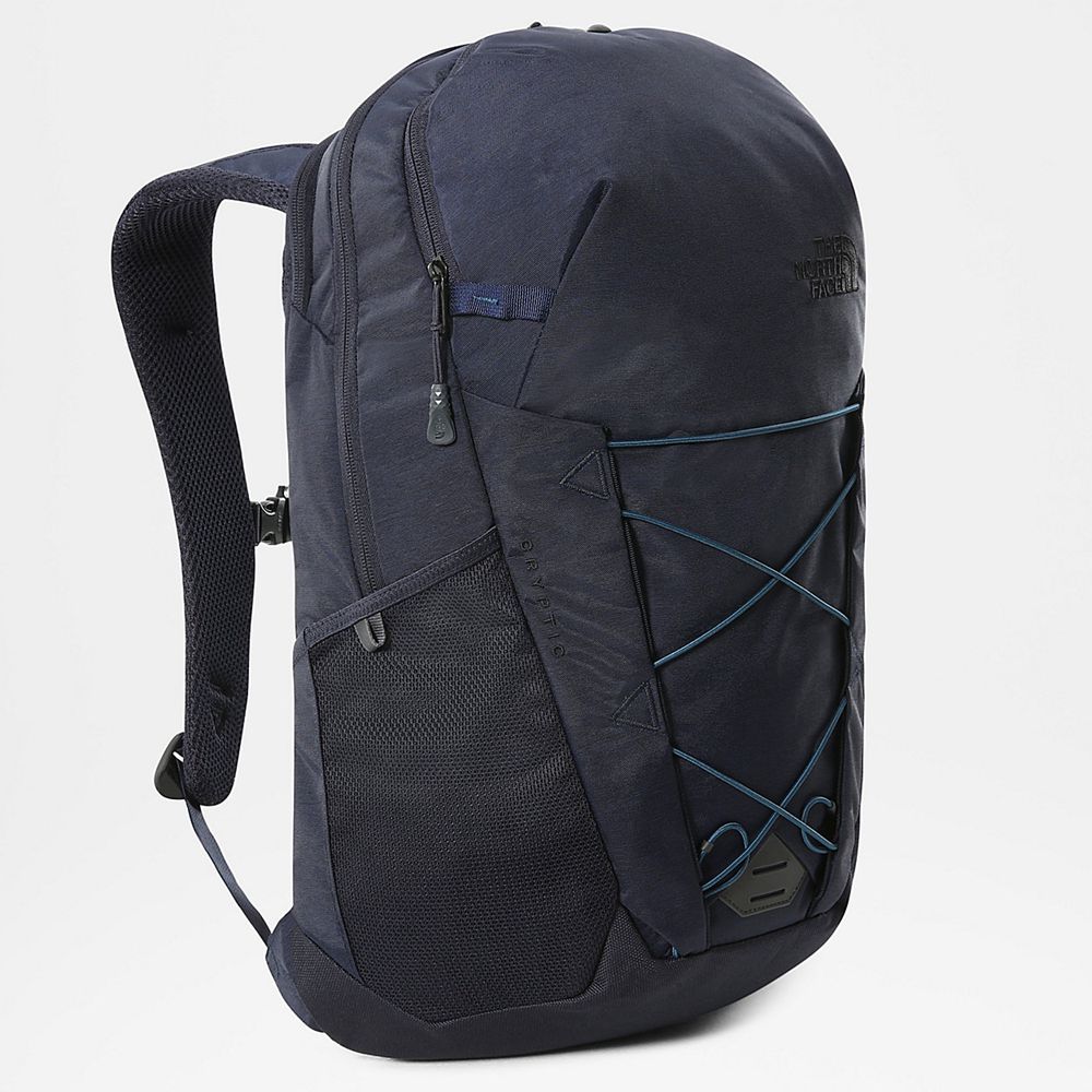 The North Face Backpacks Mens Australia - The North Face Cryptic Navy / Light Blue (KZC-871243)